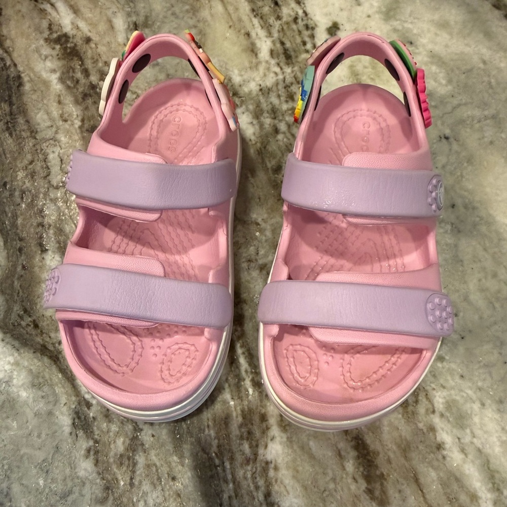 Crocband Cruiser Croc Sandals Pink Size 10c